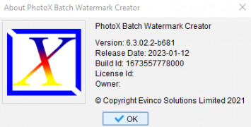 PhotoX Batch Watermark Creator screenshot 2