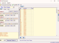 Pick34 Generator - Screenshot 1
