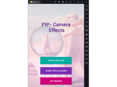 PIP Camera Effects - main-screen