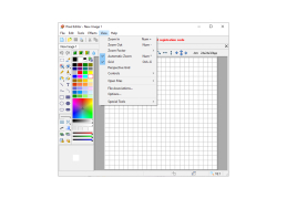 Pixel Editor - view-menu