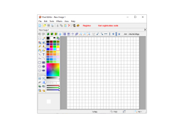 Pixel Editor - main-screen