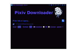 Pixiv Downloader - night-mode