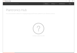 Plantronics Hub - main-screen