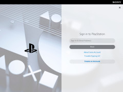 Playstation Now - sign-in