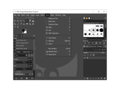 Portable GIMP - tools-menu