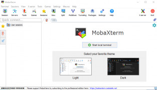Portable MobaXterm screenshot 1