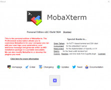 Portable MobaXterm screenshot 2