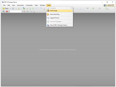 Portable PDF-XChange Viewer - help-menu