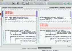 Portable SourceGear DiffMerge - Screenshot 1