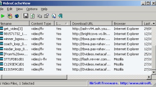 Portable VideoCacheView - Screenshot 1