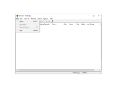 Portable WinDirStat - file-menu