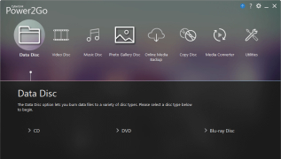 Power2Go Essential - Screenshot 1