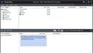 Power2Go Essential - Screenshot 2