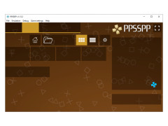 PPSSPP - psp-main-screen