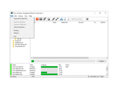 Proxy Switcher Standard - file-menu