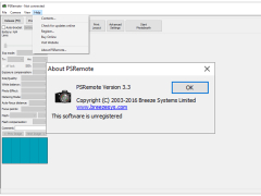 PSRemote - about-application