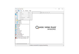 Quick View Plus - edit-menu