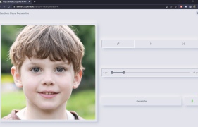 Random Face Generator - Screenshot 1