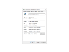 RAR File Converter - properties