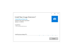 Raw Image Extension - installation-process