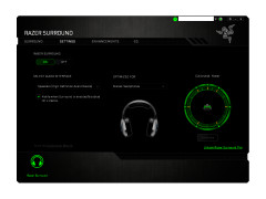 Razer Surround - headphones-settings
