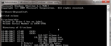 Rclone - Screenshot 1