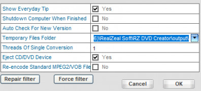 RealZeal DVD Creator screenshot 3