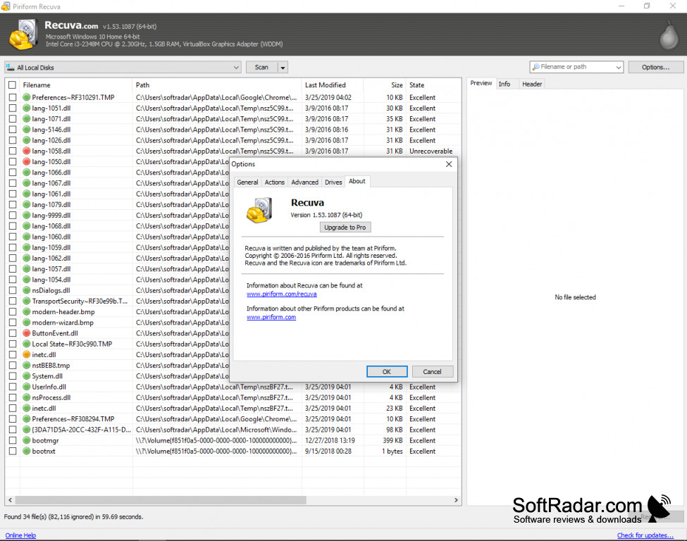 Recuva Professional 1.53.2096 for windows instal free