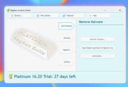 RegRun Security Suite Platinum - Screenshot 1