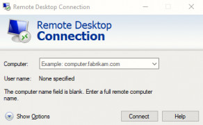 Remote Desktop Connection Manager screenshot 1