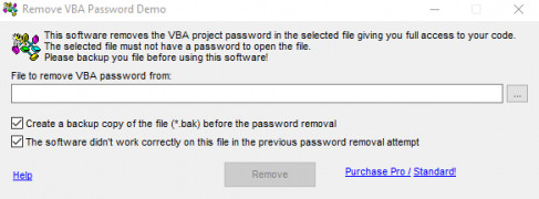 Remove VBA Password screenshot 1