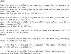 Remove VBA Password screenshot 3