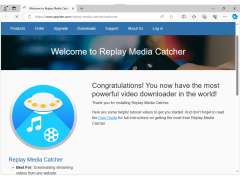 Replay Media Catcher - website