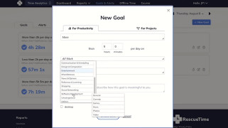 RescueTime - Screenshot 3