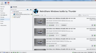 RetroShare - Screenshot 2