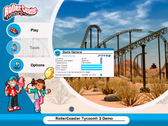 RollerCoaster Tycoon 3 - game-options