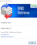 RS RAID Retrieve screenshot 2