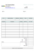 Sales Invoice Template screenshot 1