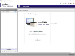 Samsung Easy Printer Manager - about-application