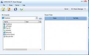 Samsung PC Share Manager screenshot 1