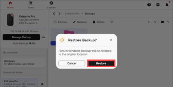 SANDISK Desktop App - Screenshot 4