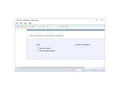SAP Crystal Reports Viewer - main-screen