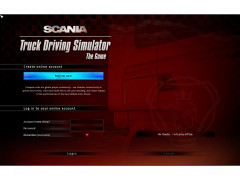 Scania Truck Driving Simulator - account