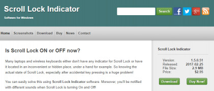 Scroll Lock Indicator screenshot 2
