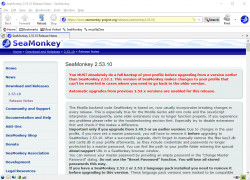 SeaMonkey screenshot 1