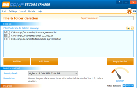 Secure Eraser - Screenshot 2