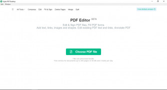 Sejda PDF Desktop screenshot 2