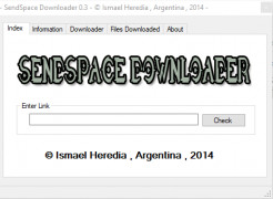 SendSpace Downloader screenshot 2