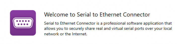 Serial to Ethernet Connector screenshot 1