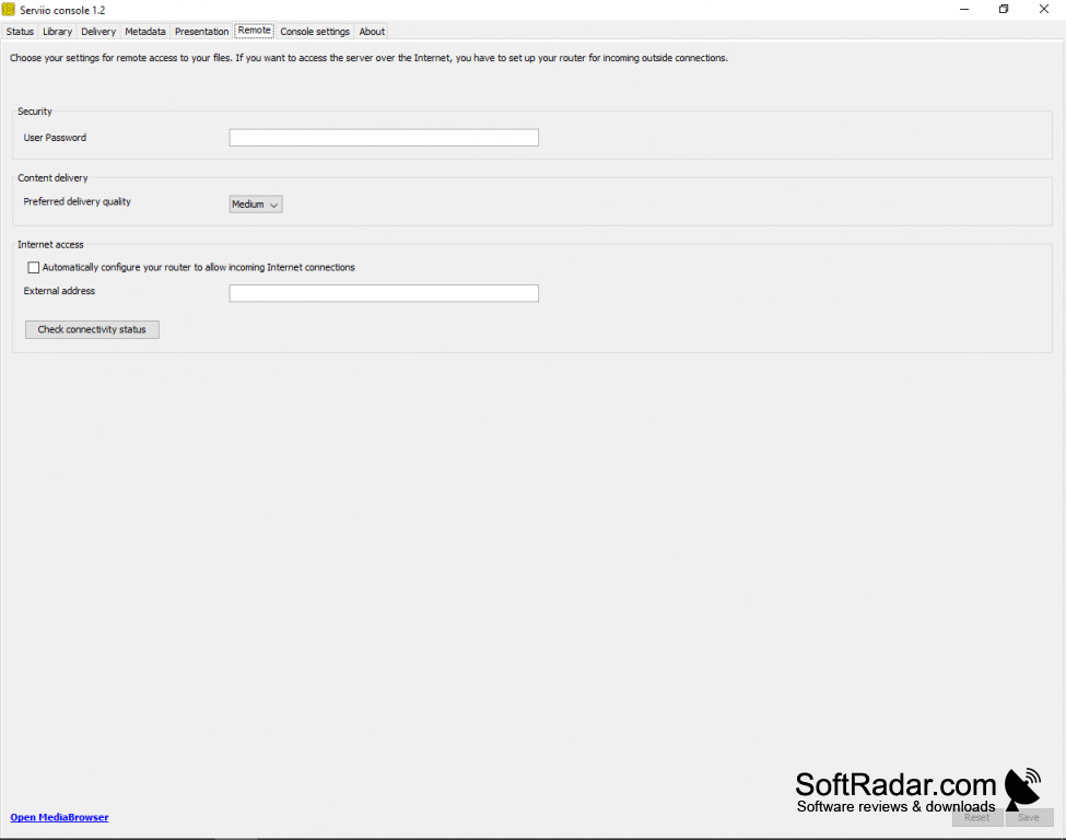 port conflict on serviio 1.6 update synology